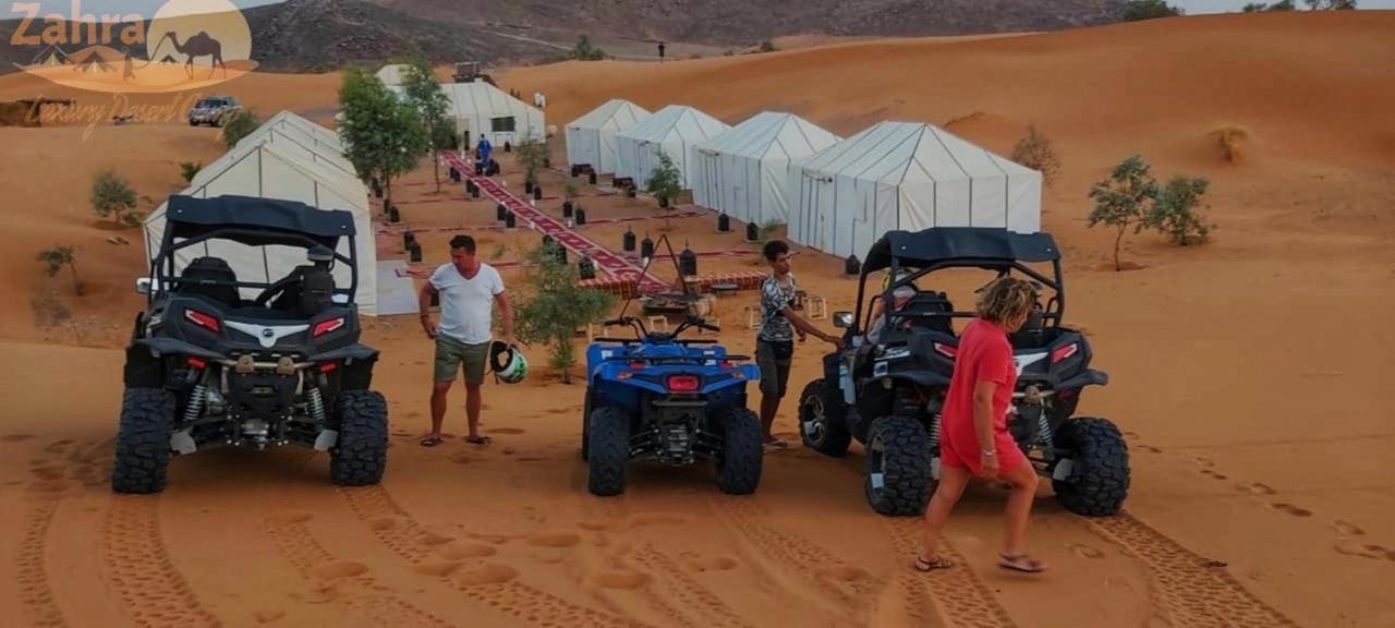 Hotel Zahra Luxury Desert Camp Merzouga Exterior foto